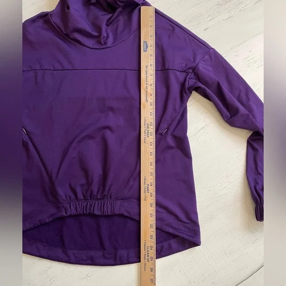 Fabletics Europa Pullover in Purple Size XXS - Picture 7 of 9